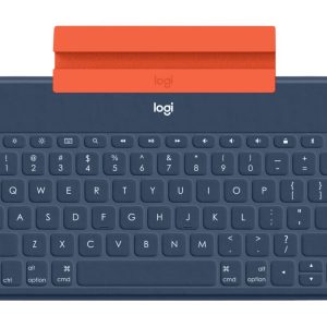 Logitech Keys-to-go Ultra-light, Ultra-Portable Bluetooth Keyboard for iPhone, iPad, Apple TV and Mac - ClassicBlue - UK
