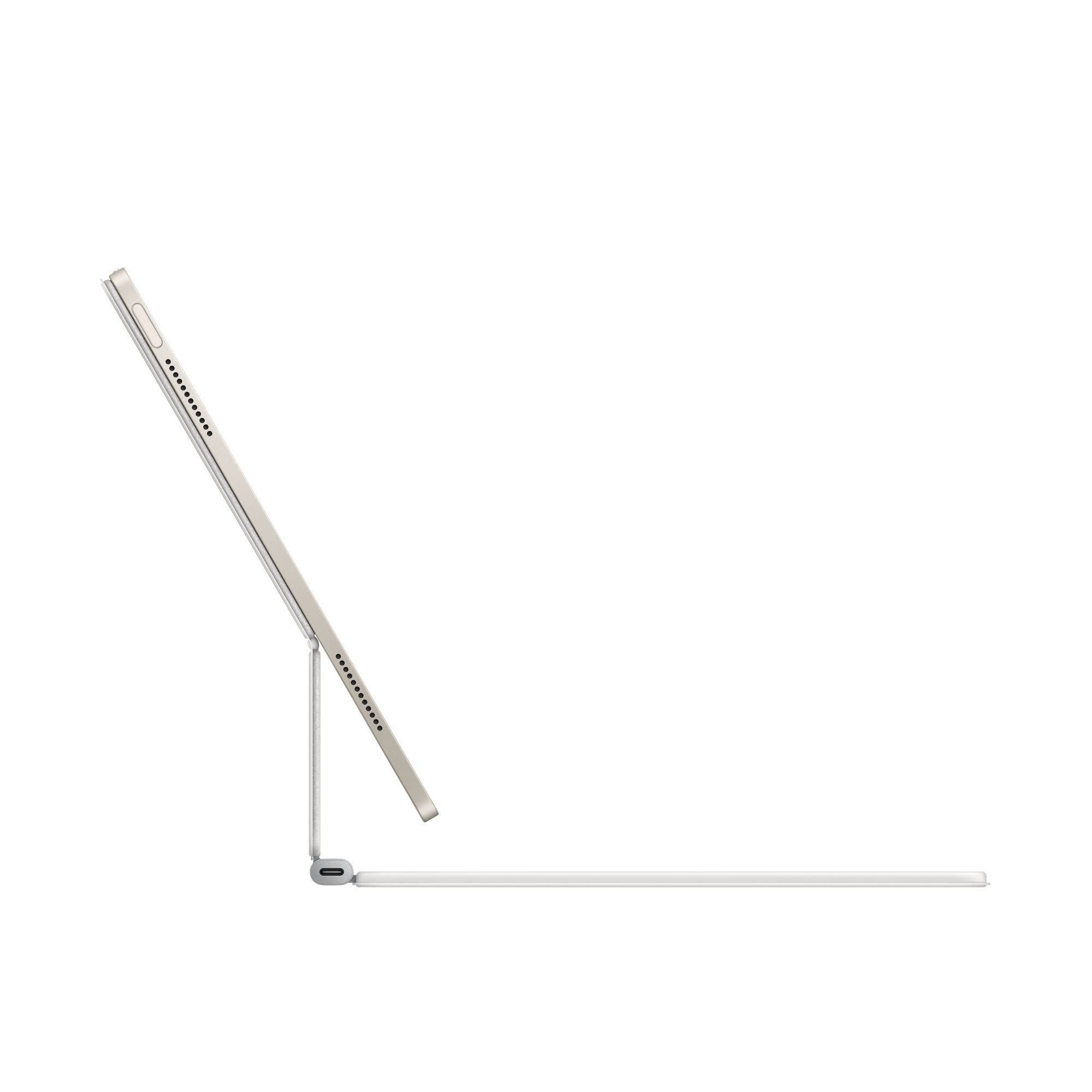 Apple Magic Keyboard for iPad Air 13-inch (M3) - Croatian - White - Slika 4