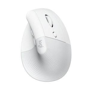 Logitech Lift for Mac Vertical Ergonomic Mouse - Off-White/Pale Grey